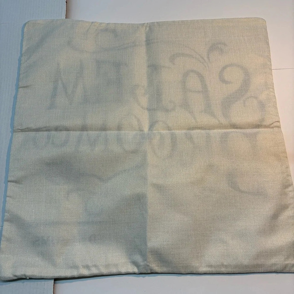 NEW 23”x23” pillow cover Halloween Salem Broom Co - Picture 2 of 2